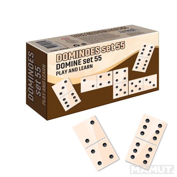 Drevne domine DOMINOES 55 kom 