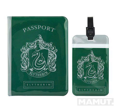 Futrola i tag za pasoš HARRY POTTER Slytherin 