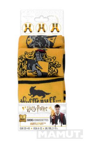 Čarape HARRY POTTER Hufflepuff  (tri para) 