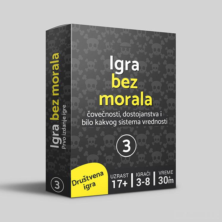 Društvena igra IGRA BEZ MORALA 1 