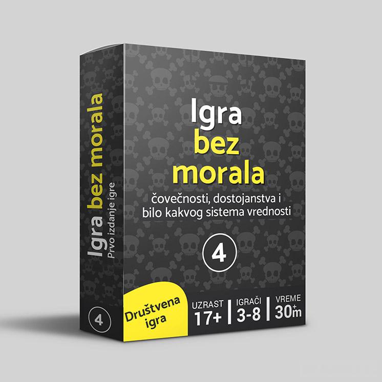 Društvena igra IGRA BEZ MORALA 1 