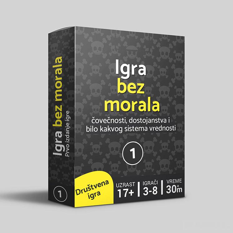 Društvena igra IGRA BEZ MORALA 1 