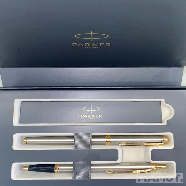 Hemijska olovka i penkalo PARKER ROYAL Silver & Gold 