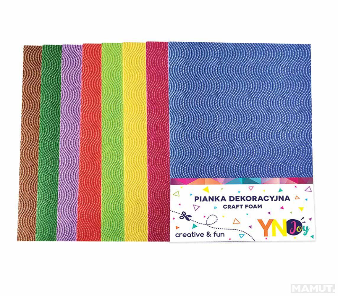 Listovi u boji A4 CRAFT FOAM WAVE Eva pena 
