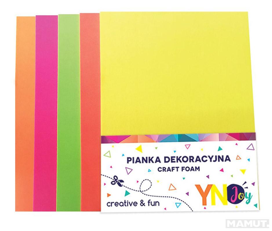 Listovi u boji A4 CRAFT FOAM FLUO Eva pena 