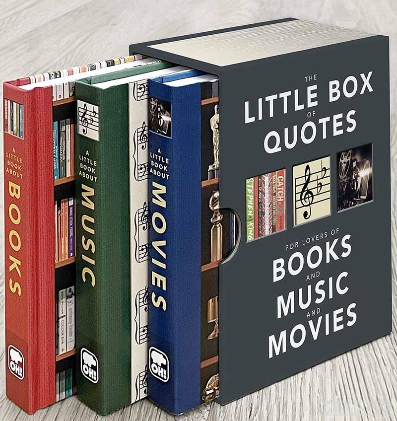 THE LITTLE BOX OF QUOTES For Lovers of Books, Music and Movies 