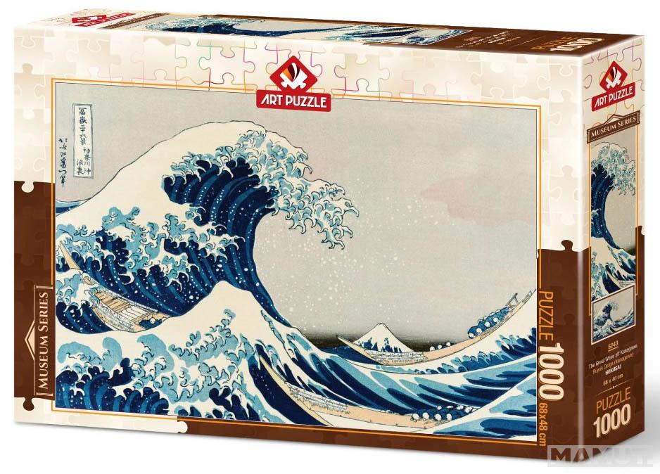 Puzzle THE GREAT WAVE OFF KANAGAWA -1000 kom 