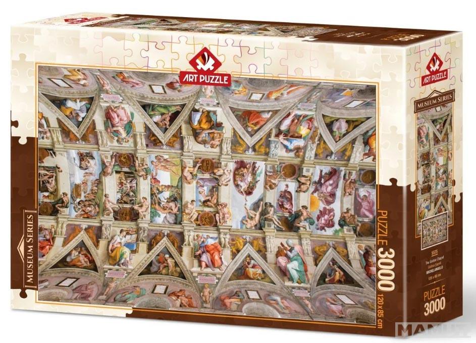 Puzzle SIKSTINSKA KAPELA 3000 kom 