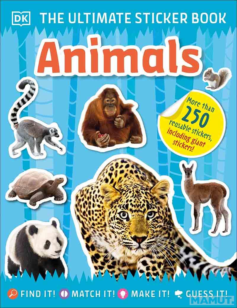 ULTIMATE STICKER BOOK ANIMALS 