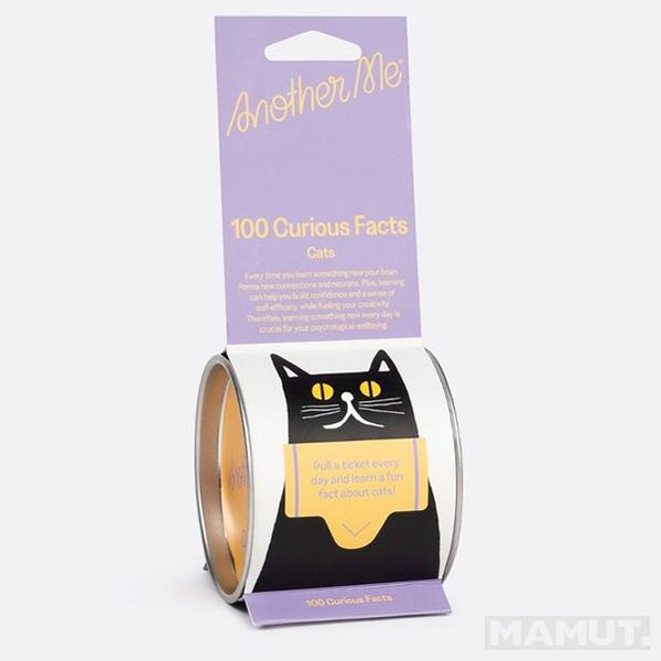 AM BOX 100 CURIOUS FACTS CATS ENGLISH 