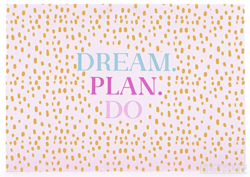 Agenda A4 DREAM, PLAN, DO 