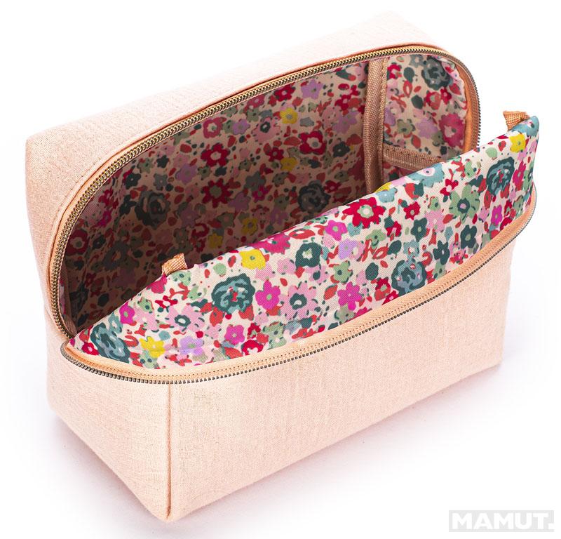 Neseser pastelno roze  BEAUTIFUL FLOWERS 