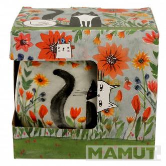 Šolja za čaj sa infuzerom CAT’S WORLD - MEADOW