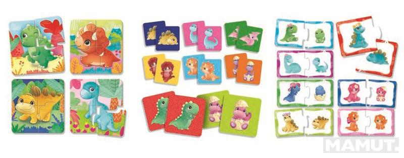 CAROTINA edukativna slagalica BABY DINO 3D - LISCIANI 