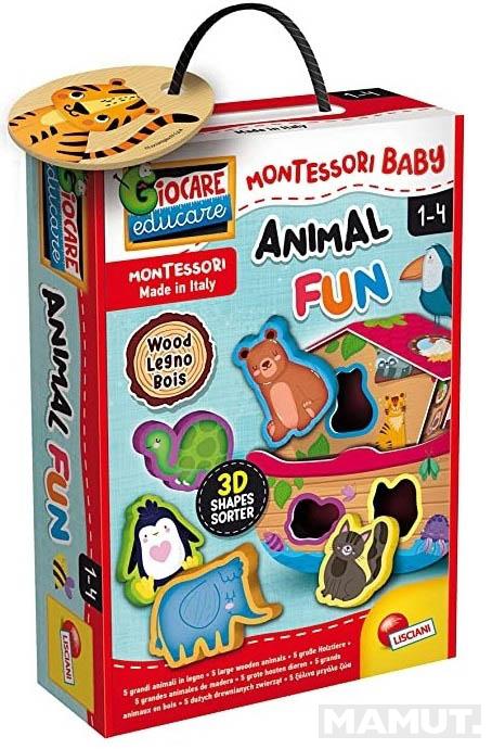 MONTESORI edukativna igračka ANIMAL FUN - LISCIANI 