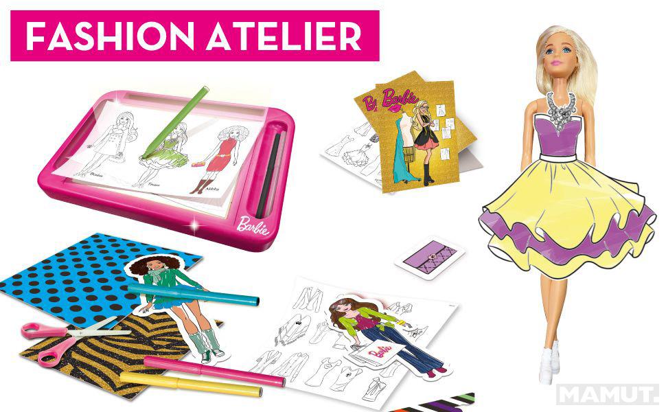 BARBIE igračka - ATELJE SA LUTKOM - LISCIANI 