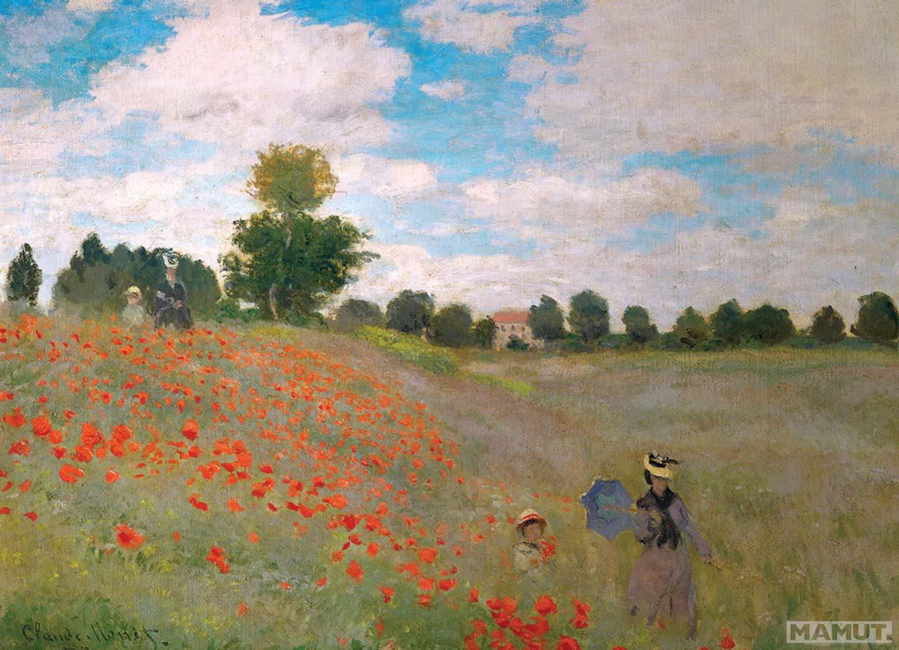 Puzzle 1000 THE POPPY FIELD BY MONET 