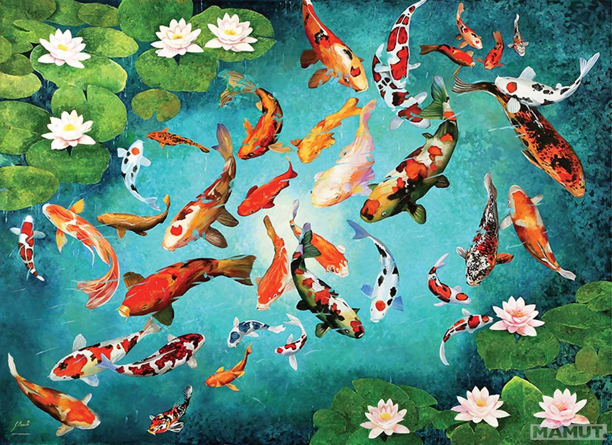 Puzzle 1000 COLORFUL KOI 