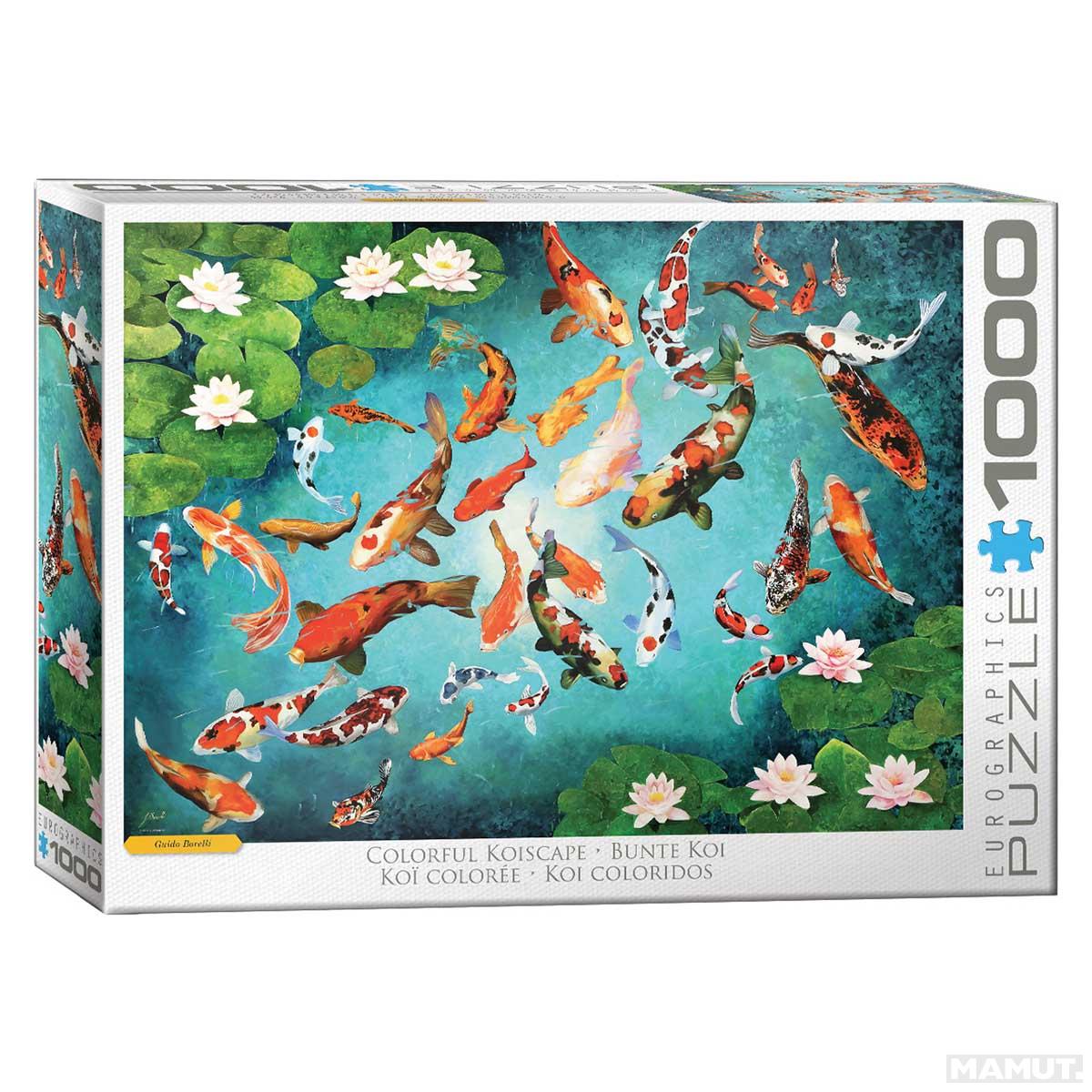 Puzzle 1000 COLORFUL KOI 