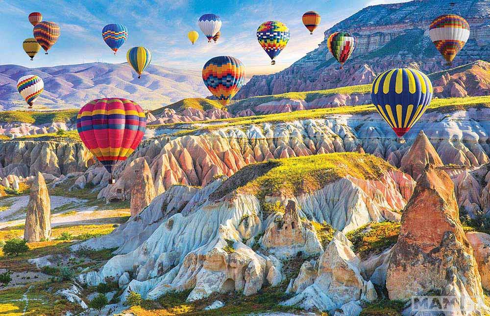 Puzzle 1000 HOT AIR BALLOONS OVER CAPPADOC 