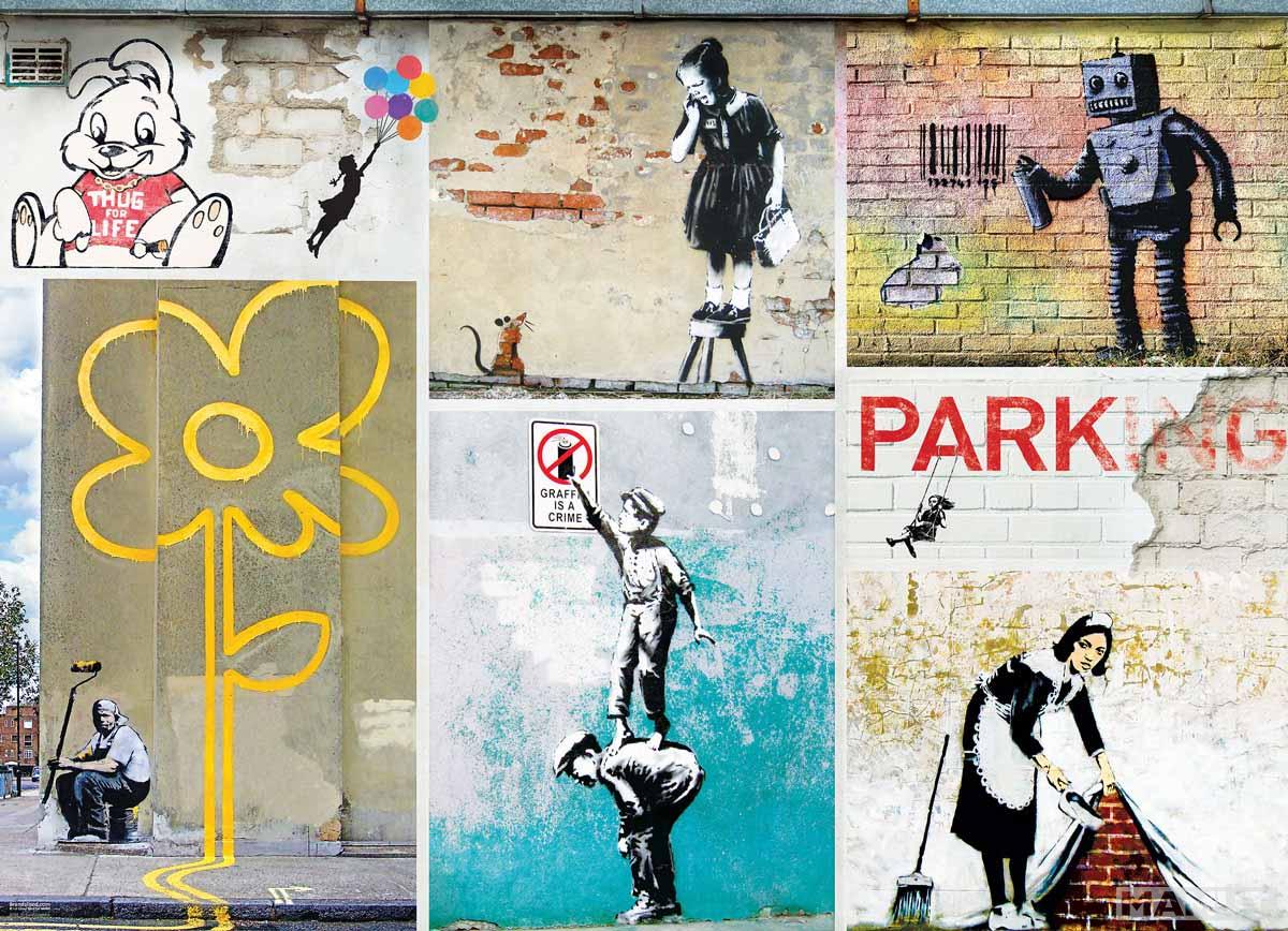 Puzzle 1000 BANKSY ART 