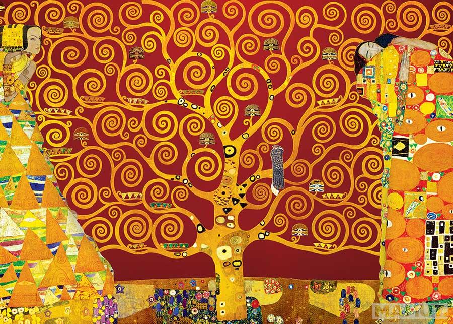 Puzzle 300 sa 3D efektom TREE OF LIFE BY KLIMT 