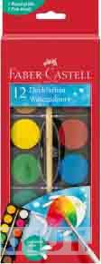 Vodene boje FABER CASTELL 1/12 