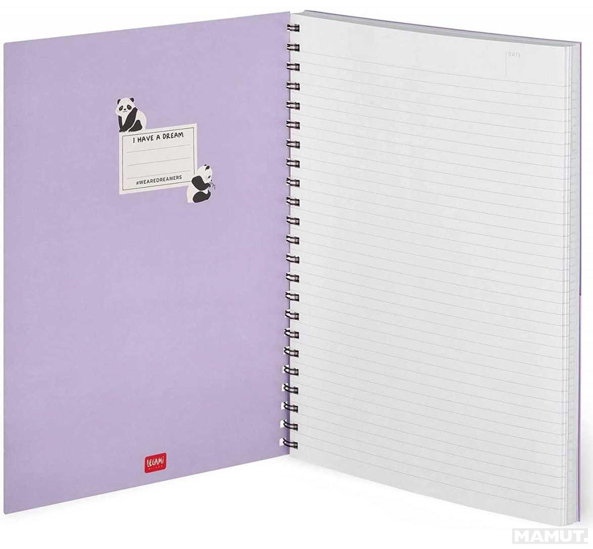 Notes sa spiralom 3 u 1 - PANDA 