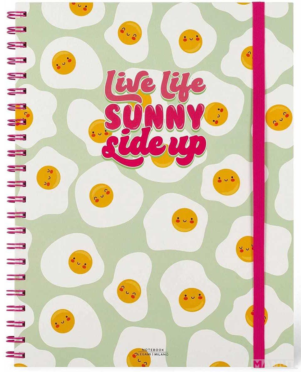 Notes sa spiralom 3 u 1  - LIVE, LIFE SUNY SIDE UP 