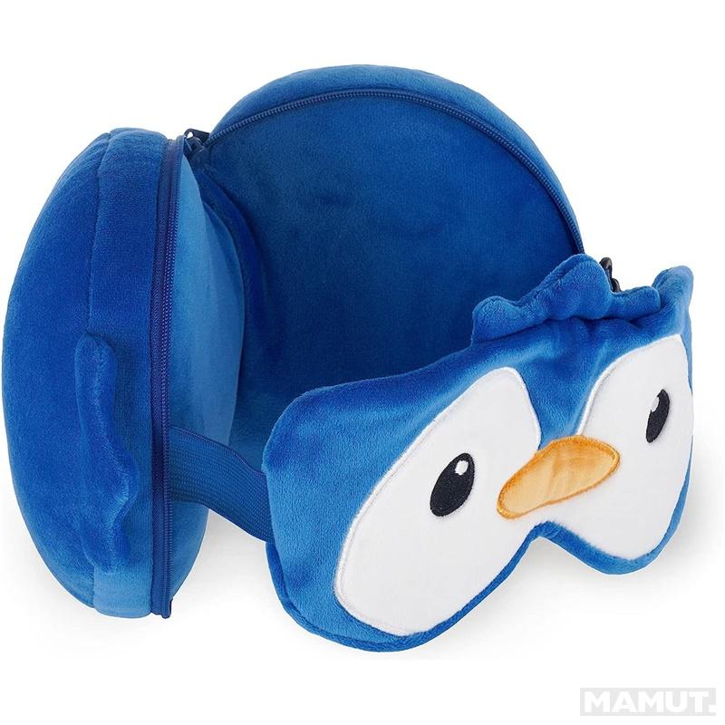 Putni jastuk sa maskom za oči PENGUIN 