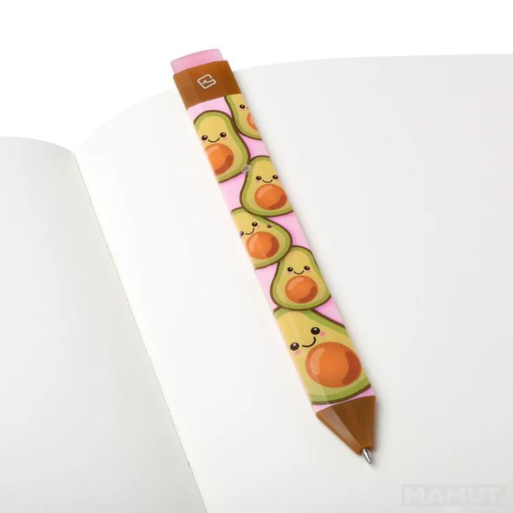 Bookmarker olovka sa gumicom AVOKADO 