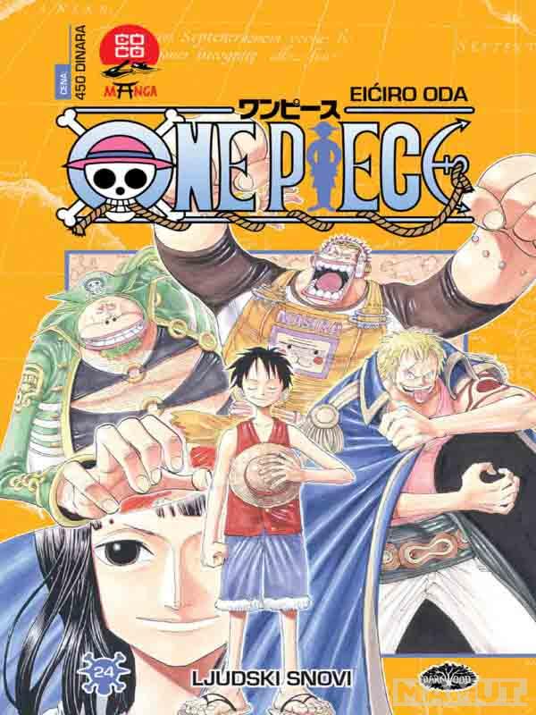 ONE PIECE 24 Ljudski snovi 