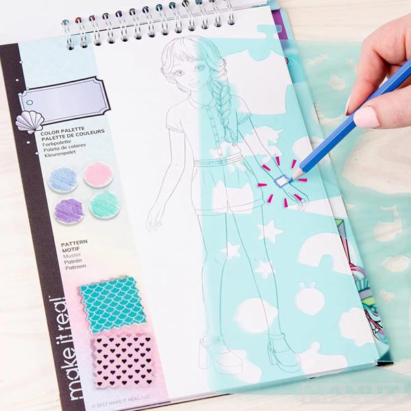 MODNA BOJANKA Sketchbook: Pastel Pop! 