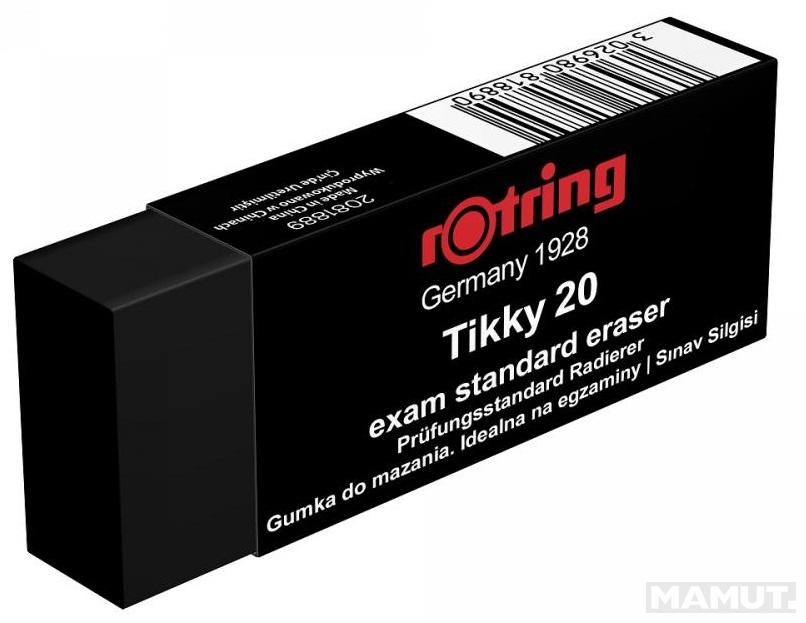 Gumica ROTRING TIKKY 20 - CRNA 