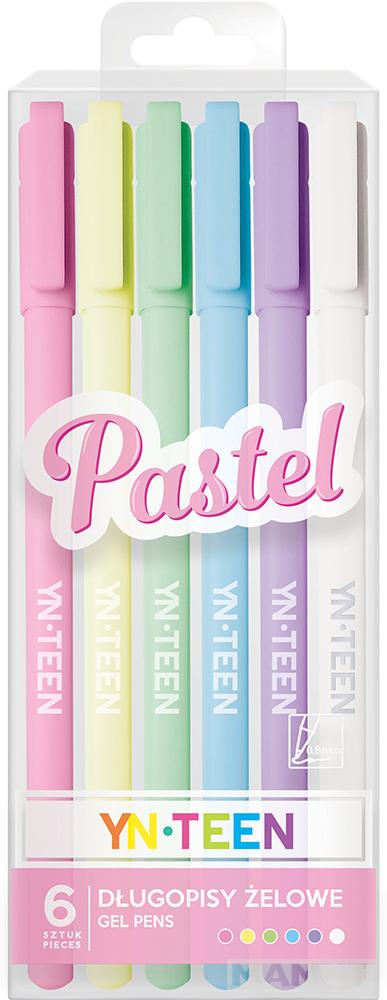 Set šest flomastera PASTEL YN TEEN 
