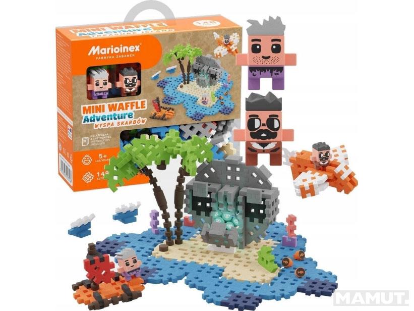 Kocke MINI WAFFLE TREASURE ISLAND 148kom 