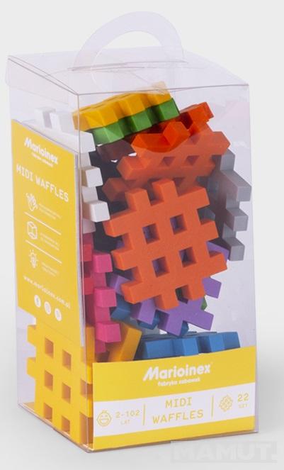 Kocke za slaganje WAFFLE MIDI 22kom 
