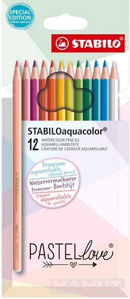 STABILO PASTELLOVE AQUACOLOR BOJICE 1/12 