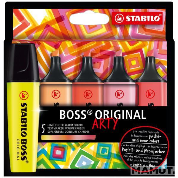 SIGNIR STABILO BOSS ORIGINAL ARTY SET 1/5 TOPLE BOJE 