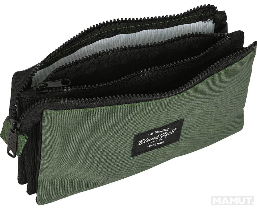 Pernica sa tri pregrade, prazna BLACKFIT8 - ZELENA 