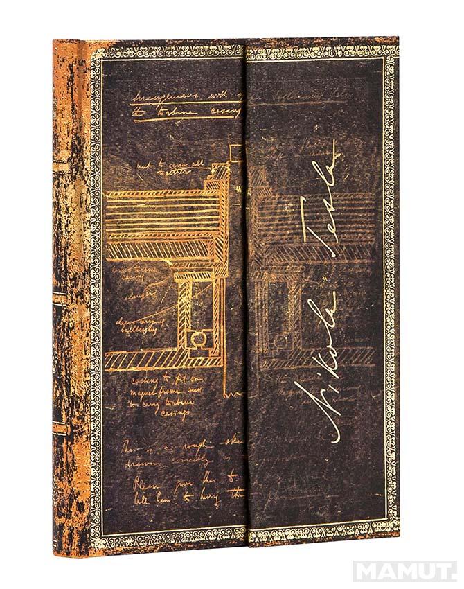 Notes 9x18cm EMBELLISHED MANUSCRIPTS TESLA, SKETCH OF 