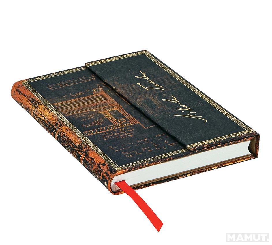 Notes 9x18cm EMBELLISHED MANUSCRIPTS TESLA, SKETCH OF 