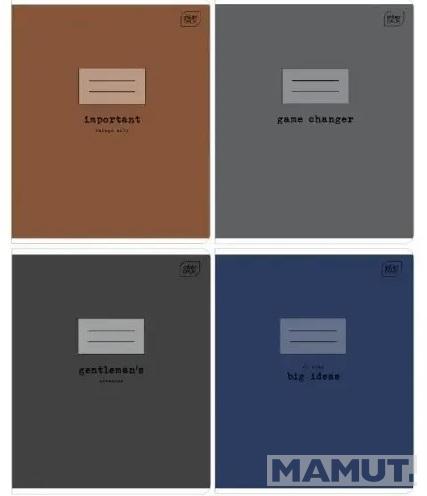 Sveska A5 na kvadratiće GENTLEMAN - VIŠE MOTIVA 