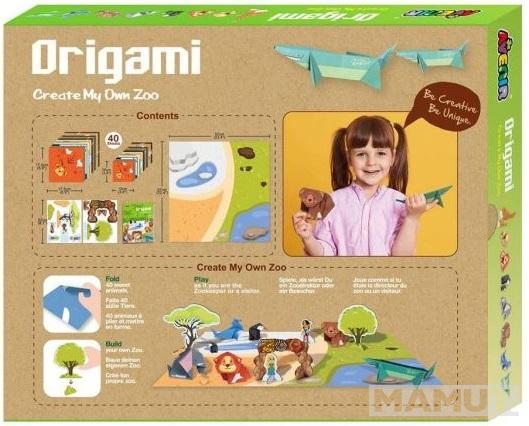 ORIGAMI set - NAPRAVI SVOJ ZOO VRT - LEVEL2 