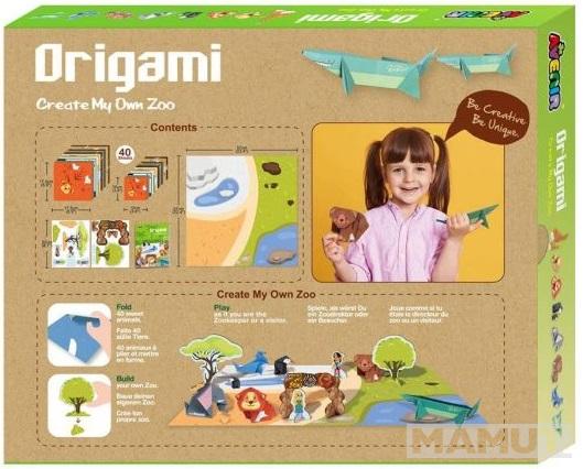 ORIGAMI set - NAPRAVI SVOJ ZOO VRT - LEVEL2 