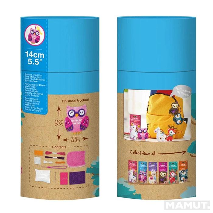 Kreativni set - šivenje SEWING OWL 