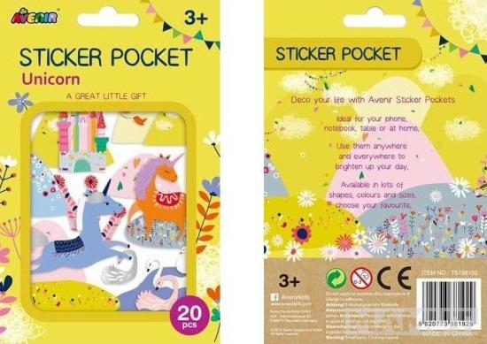 Set 20 stikera JEDNOROZI 