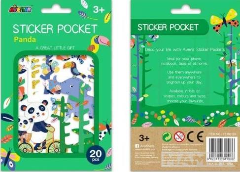 Set 20 stikera PANDA 
