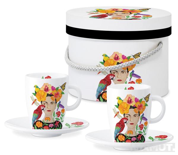 Set dve espreso šoljice LA DOLOROSA - 80ml 