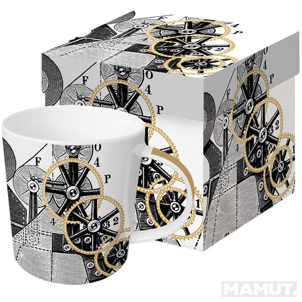 Porcelanska šolja CLOCKWORK - 400ml 